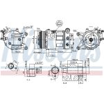 Kompressor, Klimaanlage 890226 Kompressor, Klimaanlage 890226