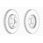 Ferodo DDF1316C Bremsscheibe PREMIER Coat+ disc Ferodo DDF1316C Bremsscheibe PREMIER Coat+ disc