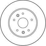 Bremsscheibe DF1029