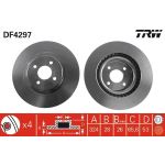 TRW DF4297 Bremsscheibe TRW DF4297 Bremsscheibe
