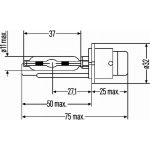Hella 8GS 007 949-101 Glühlampe, Fernscheinwerfer