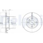 Bremsscheibe BG2424C Bremsscheibe BG2424C