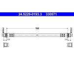 ATE 24.5229-0193.3 Bremsschlauch ATE 24.5229-0193.3 Bremsschlauch