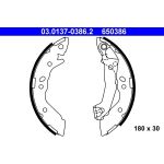 ATE 03.0137-0386.2 Bremsbackensatz ATE 03.0137-0386.2 Bremsbackensatz