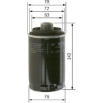 BOSCH F 026 407 080 Ölfilter BOSCH F 026 407 080 Ölfilter
