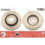 Bremsscheibe DF6682S Bremsscheibe DF6682S