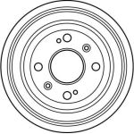 TRW DB4118 Bremstrommel