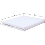 Filter, Innenraumluft LA 158