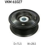 SKF VKM 61027 Umlenkrolle/Führungsrolle, Keilrippenriemen