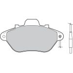 Valeo 598029 Bremsbelagsatz, Scheibenbremse Valeo 598029 Bremsbelagsatz, Scheibenbremse