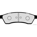 Herth+Buss Jakoparts J3610902 Bremsbelagsatz, Scheibenbremse