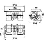 Innenraumgebläse AB 79 000P Innenraumgebläse AB 79 000P