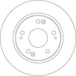Bremsscheibe DF7970
