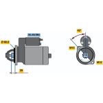 BOSCH 0 001 107 461 Starter BOSCH 0 001 107 461 Starter