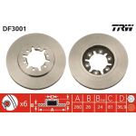 Bremsscheibe DF3001 Bremsscheibe DF3001
