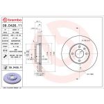 Brembo 09.D426.11 Bremsscheibe PRIME LINE - UV Coated