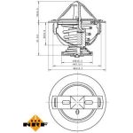 Thermostat, Kühlmittel 725060 Thermostat, Kühlmittel 725060