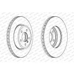 Ferodo DDF1271C Bremsscheibe PREMIER Coat+ disc Ferodo DDF1271C Bremsscheibe PREMIER Coat+ disc