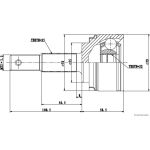 Gelenksatz, Antriebswelle J2821152 Gelenksatz, Antriebswelle J2821152