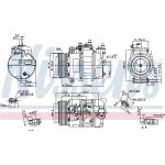 Kompressor, Klimaanlage 89496 Kompressor, Klimaanlage 89496