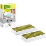 MANN-FILTER FP 26 028-2 Innenraumfilter FreciousPlus Aktivkohlefilter mit Polyphenol, antibakteriell, Feinstaubfilter (PM 2.5)