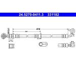 ATE 24.5270-0411.3 Bremsschlauch ATE 24.5270-0411.3 Bremsschlauch