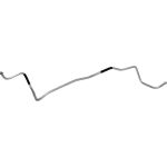 Hochdruck-/Niederdruckleitung, Klimaanlage 2360033 Hochdruck-/Niederdruckleitung, Klimaanlage 2360033