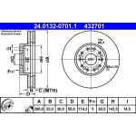 Bremsscheibe 24.0132-0701.1