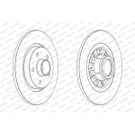 Bremsscheibe DDF1734-1 Bremsscheibe DDF1734-1
