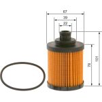 BOSCH F 026 407 067 Ölfilter BOSCH F 026 407 067 Ölfilter