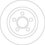 Bremsscheibe DF4407 Bremsscheibe DF4407