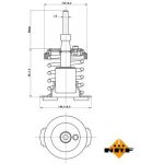 Thermostat, Kühlmittel 725093 Thermostat, Kühlmittel 725093