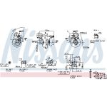 Nissens Turbolader 93062