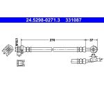 ATE 24.5298-0271.3 Bremsschlauch ATE 24.5298-0271.3 Bremsschlauch