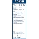 Wischblatt 3 397 016 316 Wischblatt 3 397 016 316