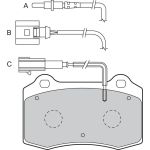 Valeo 601422 Bremsbelagsatz, Scheibenbremse Valeo 601422 Bremsbelagsatz, Scheibenbremse