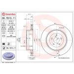Brembo 09.7813.11 Bremsscheibe PRIME LINE - UV Coated Brembo 09.7813.11 Bremsscheibe PRIME LINE - UV Coated