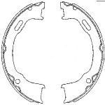 Bremsbackensatz, Feststellbremse 8DA 355 051-241