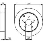 Bremsscheibe 0 986 479 448 Bremsscheibe 0 986 479 448