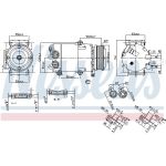 Kompressor, Klimaanlage 890216 Kompressor, Klimaanlage 890216