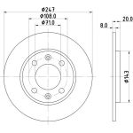 Bremsscheibe 8DD 355 101-811