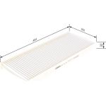 BOSCH 1 987 432 091 Innenraumfilter