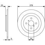 Bremsscheibe 0 986 479 C05 Bremsscheibe 0 986 479 C05