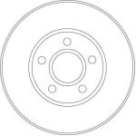 Bremsscheibe DF4277 Bremsscheibe DF4277