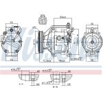 Kompressor, Klimaanlage 890047