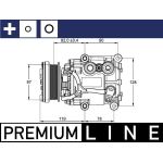 Mahle ACP 22 000P Kompressor, Klimaanlage BEHR Premium Line Mahle ACP 22 000P Kompressor, Klimaanlage BEHR Premium Line