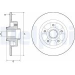 Delphi BG9132RSC Bremsscheibe Delphi BG9132RSC Bremsscheibe