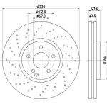 Bremsscheibe 8DD 355 128-151