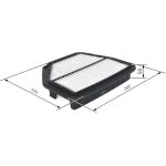BOSCH F 026 400 203 Luftfilter BOSCH F 026 400 203 Luftfilter