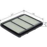 BOSCH F 026 400 167 Luftfilter